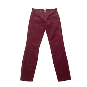 3/$15 J. Crew Plum Purple Corduroy Cords Jeans Pants Size 25 Womens